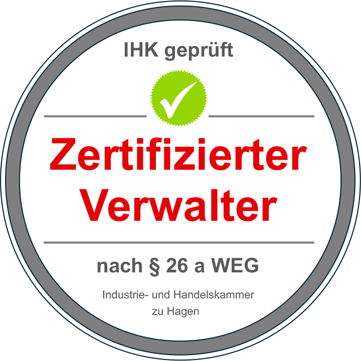Siegel Zertifizierter Verwalter